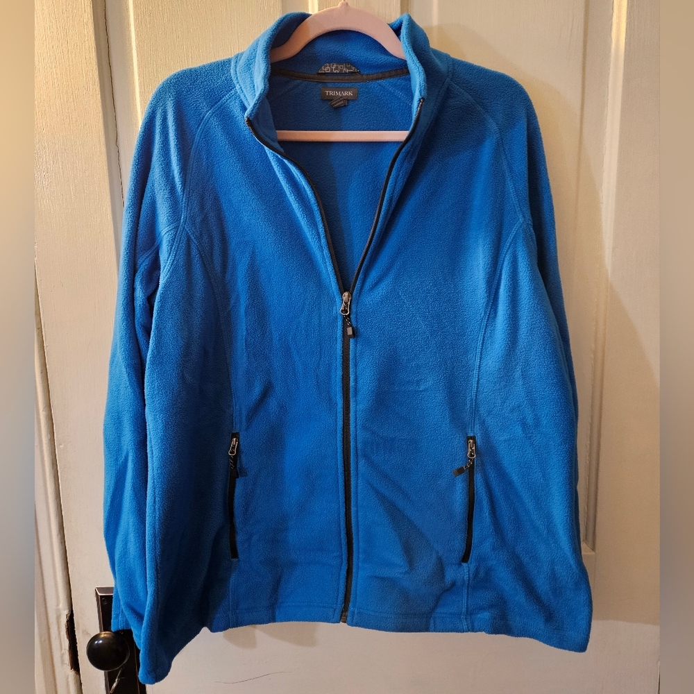 Blue Fleece Jacket